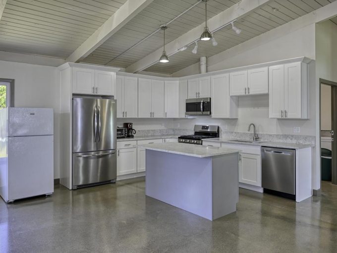 kitchen with updated furnishings