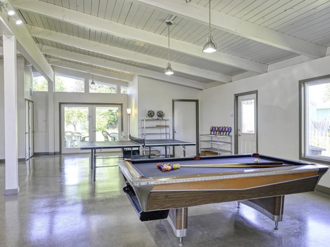 billiards table